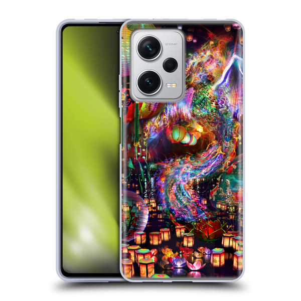 Jumbie Art Visionary Phoenix Soft Gel Case for Xiaomi Redmi Note 12 Pro+ 5G