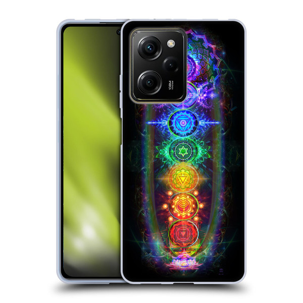 Jumbie Art Visionary Chakras Soft Gel Case for Xiaomi Redmi Note 12 Pro 5G