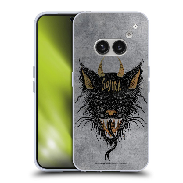 Gojira Graphics Six-Eyed Beast Soft Gel Case for Nothing Phone (2a)