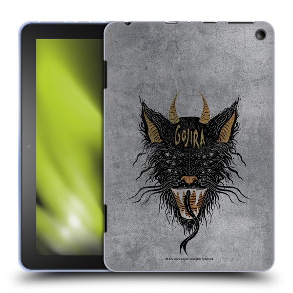 Gojira Graphics Six-Eyed Beast Soft Gel Case for Amazon Fire HD 8/Fire HD 8 Plus 2020