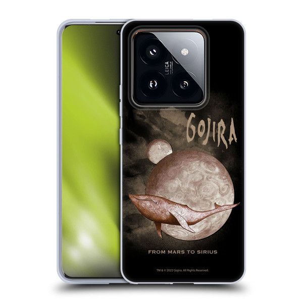 Gojira Graphics From Mars to Sirus Soft Gel Case for Xiaomi 14 Pro