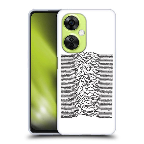 Joy Division Graphics Pulsar Waves Soft Gel Case for OnePlus Nord CE 3 Lite 5G