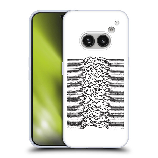 Joy Division Graphics Pulsar Waves Soft Gel Case for Nothing Phone (2a)