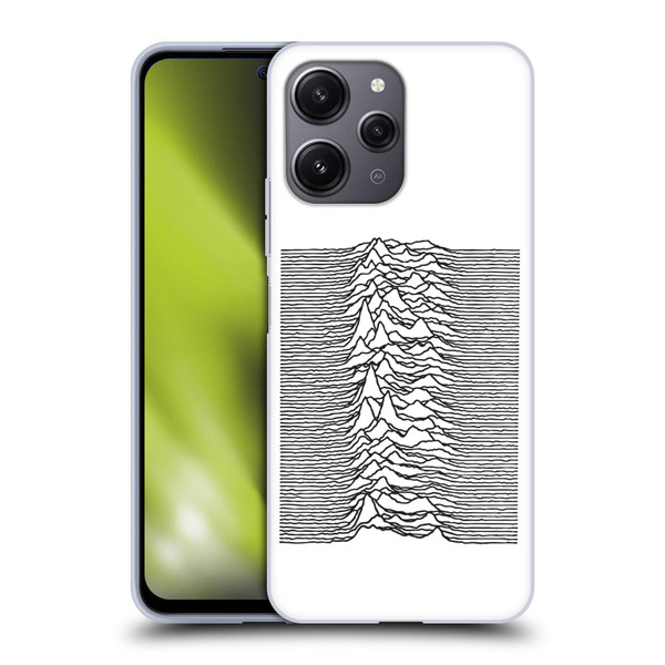 Joy Division Graphics Pulsar Waves Soft Gel Case for Xiaomi Redmi 12