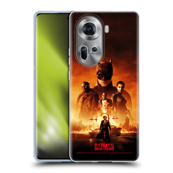 The Batman Posters Group Soft Gel Case for OPPO Reno11