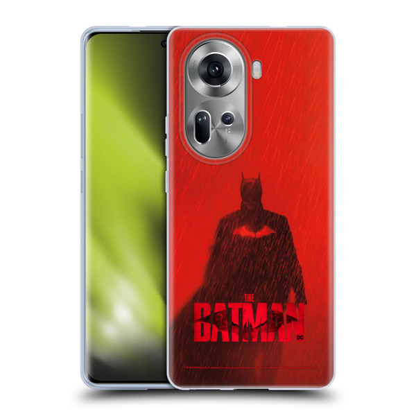The Batman Posters Red Rain Soft Gel Case for OPPO Reno11