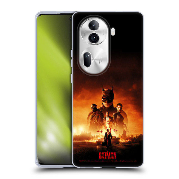 The Batman Posters Group Soft Gel Case for OPPO Reno11 Pro