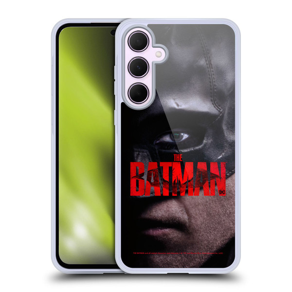 The Batman Posters Close Up Soft Gel Case for Samsung Galaxy A35 5G