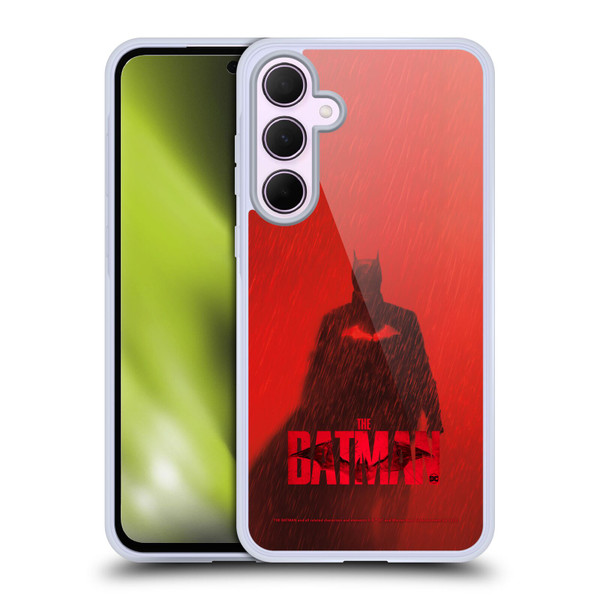 The Batman Posters Red Rain Soft Gel Case for Samsung Galaxy A35 5G