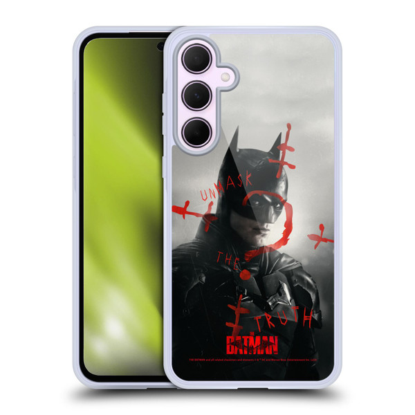The Batman Posters Unmask The Truth Soft Gel Case for Samsung Galaxy A35 5G