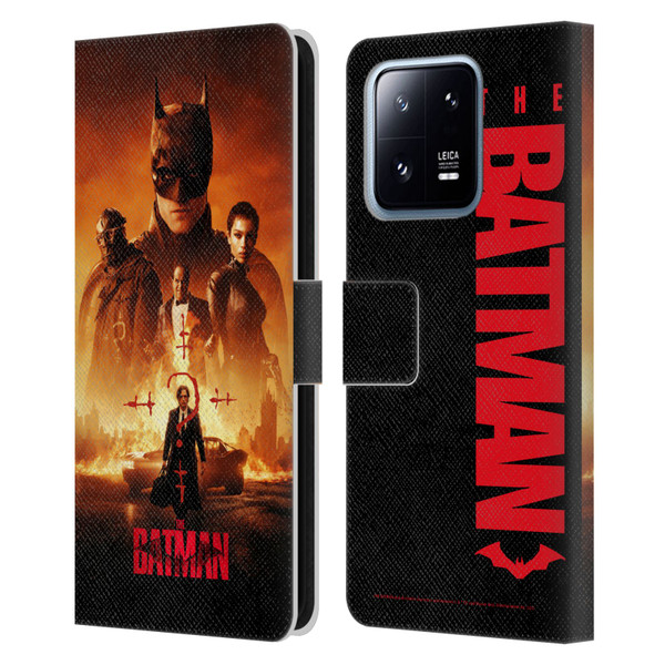 The Batman Posters Group Leather Book Wallet Case Cover For Xiaomi 13 Pro 5G