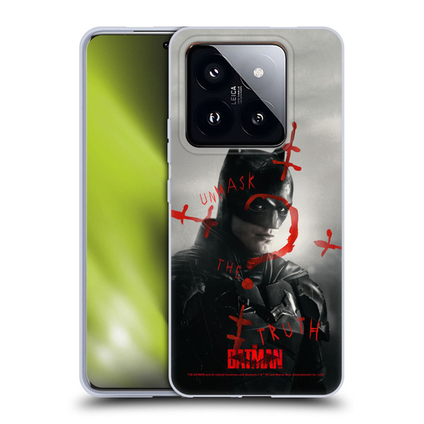 The Batman Posters Unmask The Truth Soft Gel Case for Xiaomi 14 Pro