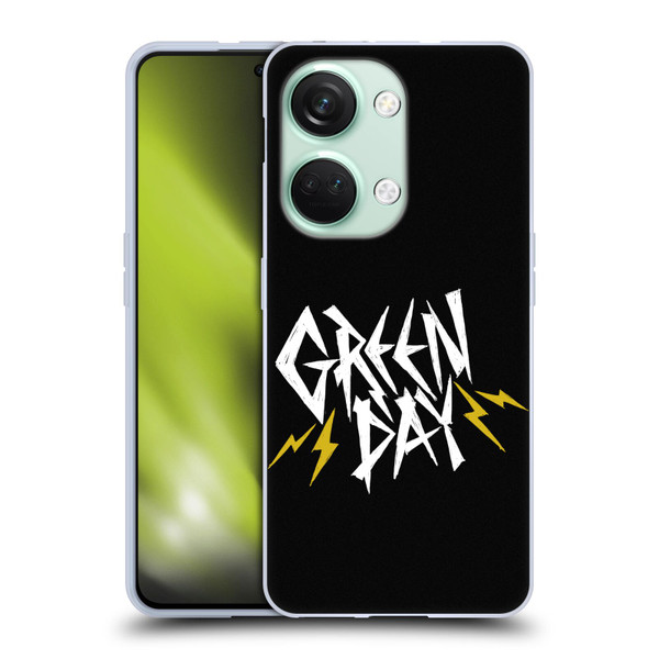 Green Day Graphics Bolts Soft Gel Case for OnePlus Nord 3 5G