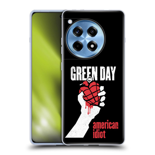 Green Day Graphics American Idiot Soft Gel Case for OnePlus 12R