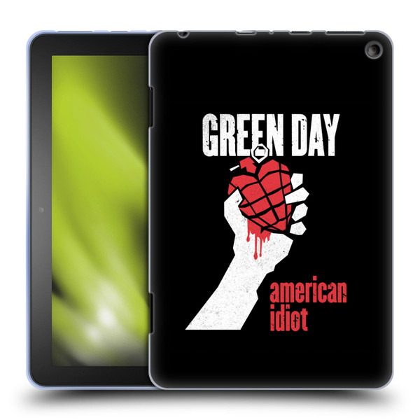 Green Day Graphics American Idiot Soft Gel Case for Amazon Fire HD 8/Fire HD 8 Plus 2020