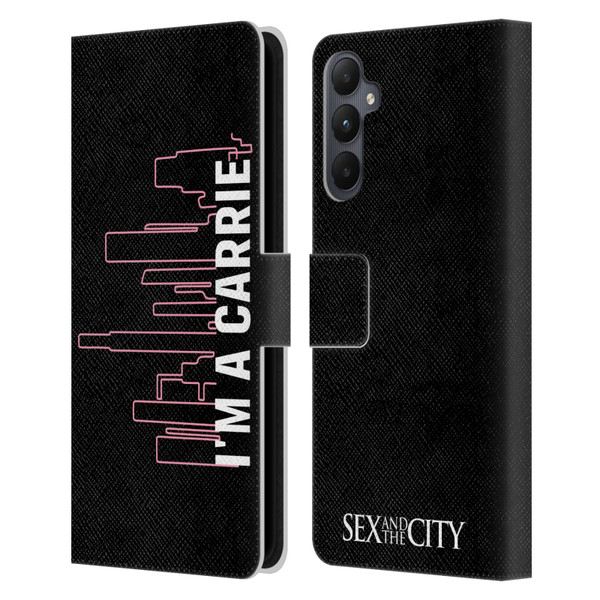 Sex and The City: Television Series Characters Carrie Leather Book Wallet Case Cover For Samsung Galaxy A05s