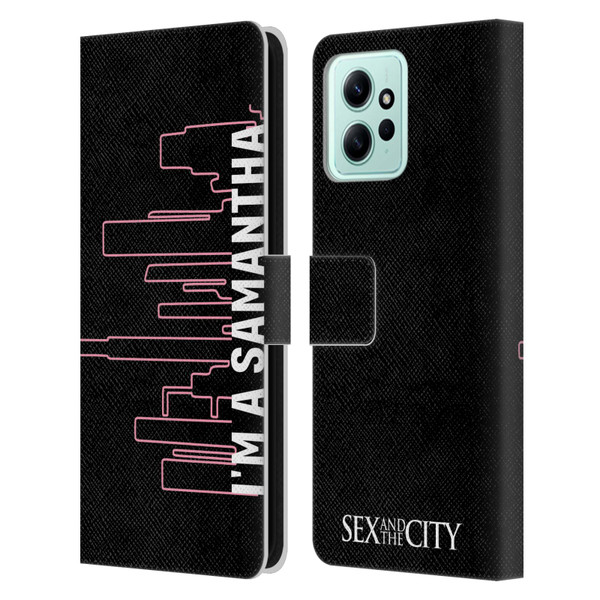Sex and The City: Television Series Characters Samantha Leather Book Wallet Case Cover For Xiaomi Redmi 12