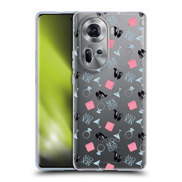 Sex and The City: Television Series Graphics Pattern Soft Gel Case for OPPO Reno11