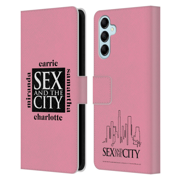 Sex and The City: Television Series Graphics Character 1 Leather Book Wallet Case Cover For Samsung Galaxy M14 5G