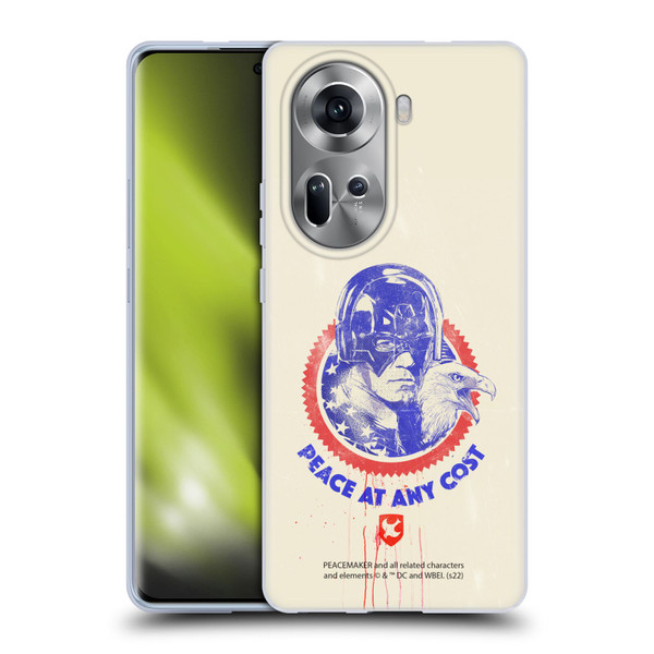 Peacemaker: Television Series Graphics Christopher Smith & Eagly Soft Gel Case for OPPO Reno11