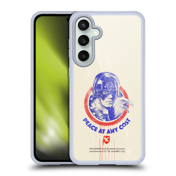 Peacemaker: Television Series Graphics Christopher Smith & Eagly Soft Gel Case for Samsung Galaxy S23 FE 5G