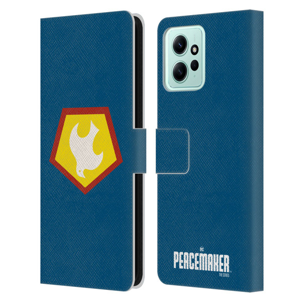 Peacemaker: Television Series Graphics Logo Leather Book Wallet Case Cover For Xiaomi Redmi 12