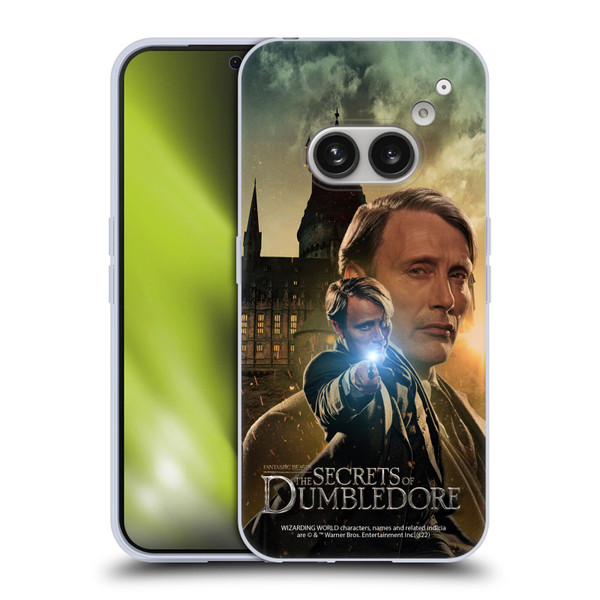 Fantastic Beasts: Secrets of Dumbledore Character Art Gellert Grindelwald Soft Gel Case for Nothing Phone (2a)