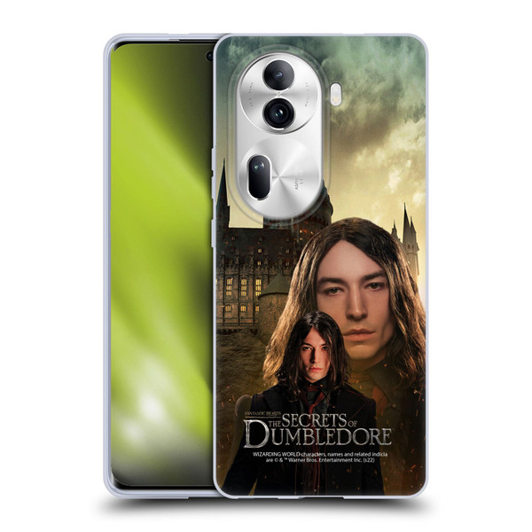 Fantastic Beasts: Secrets of Dumbledore Character Art Credence Barebone Soft Gel Case for OPPO Reno11 Pro