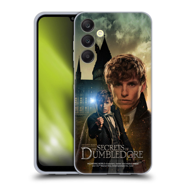 Fantastic Beasts: Secrets of Dumbledore Character Art Newt Scamander Soft Gel Case for Samsung Galaxy A25 5G