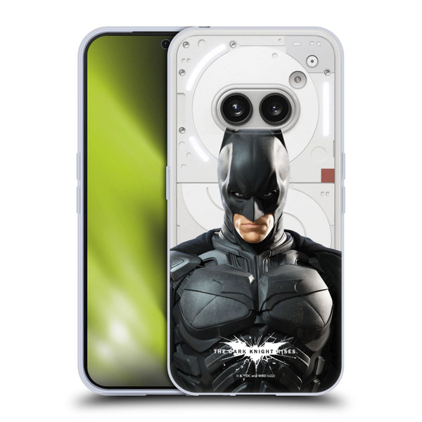The Dark Knight Rises Character Art Batman Soft Gel Case for Nothing Phone (2a)