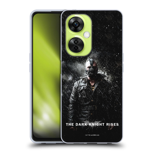 The Dark Knight Rises Key Art Bane Rain Poster Soft Gel Case for OnePlus Nord CE 3 Lite 5G