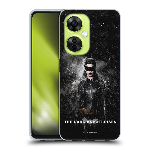 The Dark Knight Rises Key Art Catwoman Rain Poster Soft Gel Case for OnePlus Nord CE 3 Lite 5G