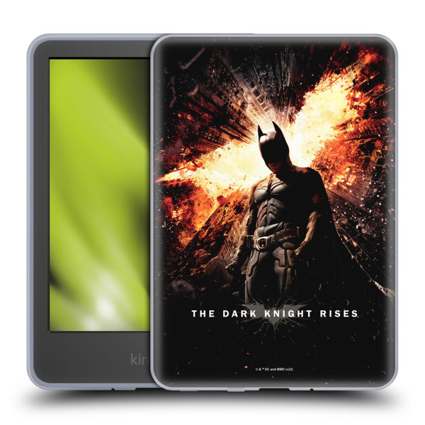 The Dark Knight Rises Key Art Batman Poster Soft Gel Case for Amazon Kindle 11th Gen 6in 2022