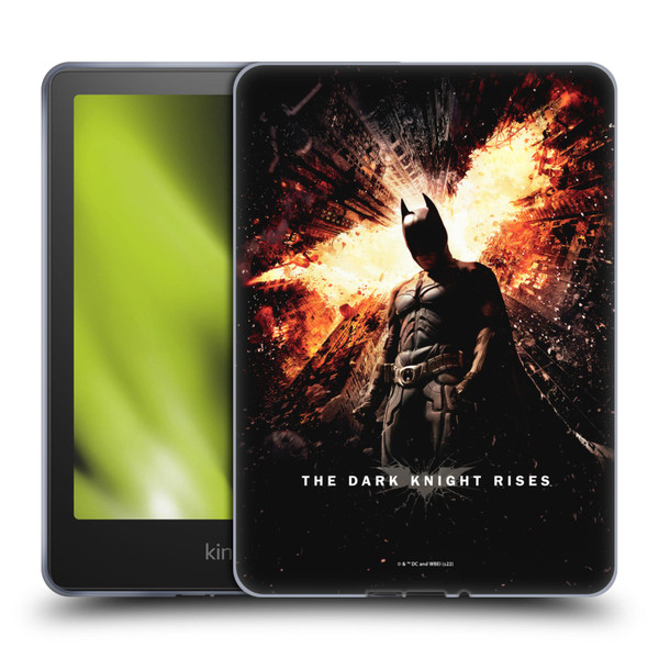 The Dark Knight Rises Key Art Batman Poster Soft Gel Case for Amazon Kindle Paperwhite 5 (2021)