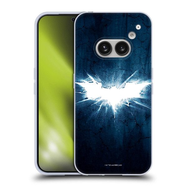 The Dark Knight Rises Logo Grunge Soft Gel Case for Nothing Phone (2a)