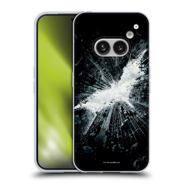 The Dark Knight Rises Logo Poster Soft Gel Case for Nothing Phone (2a)