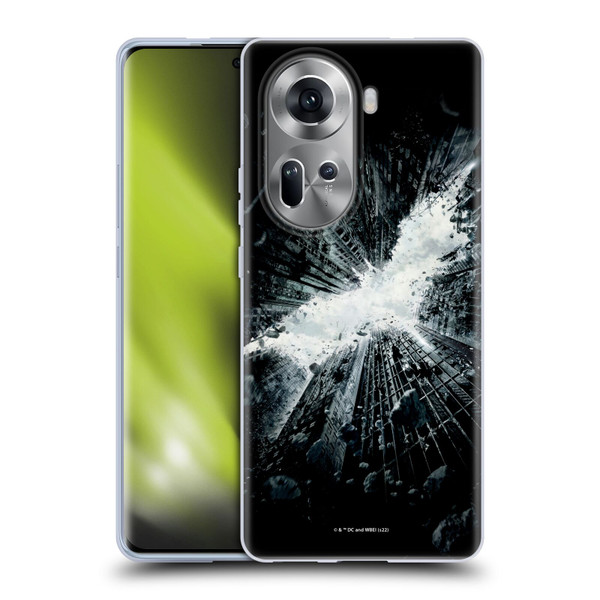The Dark Knight Rises Logo Poster Soft Gel Case for OPPO Reno11