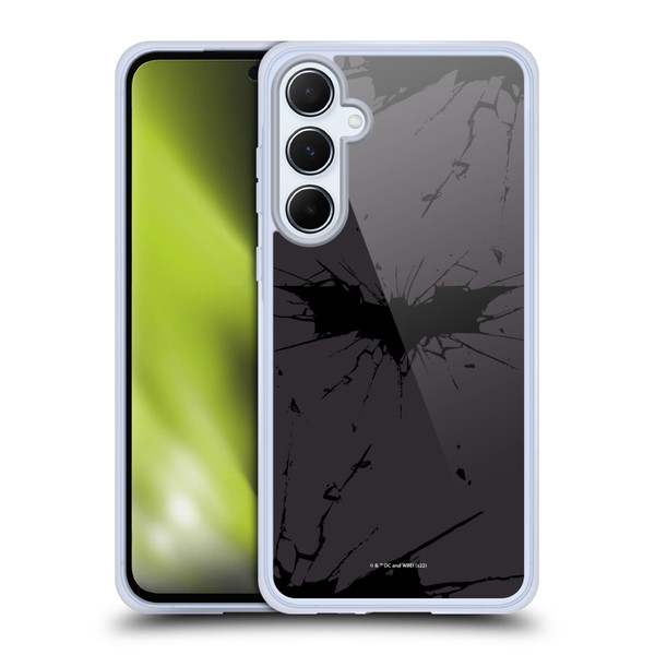 The Dark Knight Rises Logo Black Soft Gel Case for Samsung Galaxy A55 5G