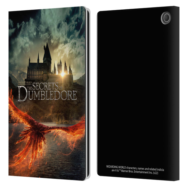 Fantastic Beasts: Secrets of Dumbledore Key Art Poster Leather Book Wallet Case Cover For Amazon Fire Max 11 2023