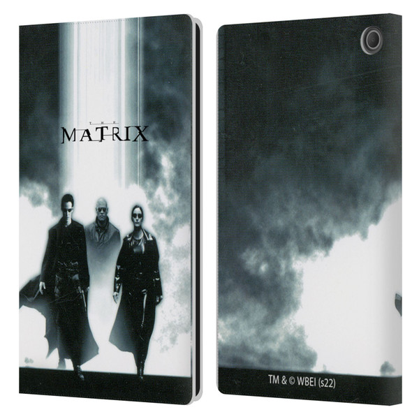 The Matrix Key Art Group 2 Leather Book Wallet Case Cover For Amazon Fire Max 11 2023