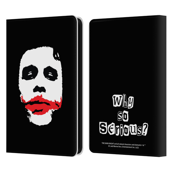 The Dark Knight Character Art Joker Face Leather Book Wallet Case Cover For Amazon Kindle 11th Gen 6in 2022