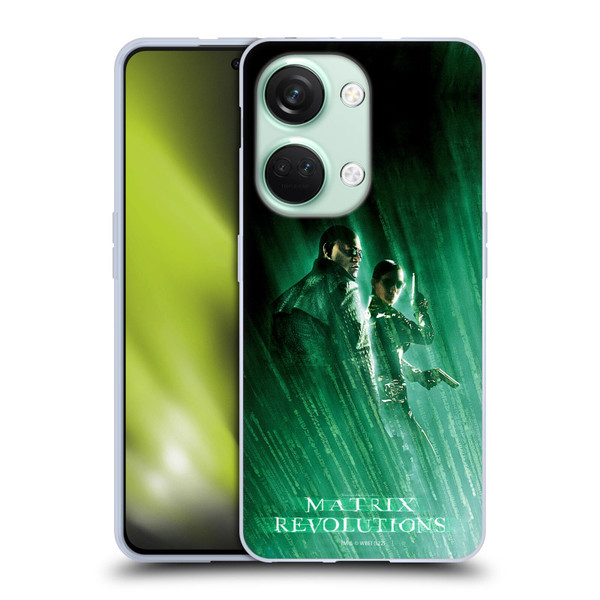 The Matrix Revolutions Key Art Morpheus Trinity Soft Gel Case for OnePlus Nord 3 5G