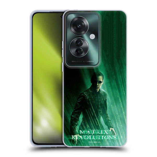 The Matrix Revolutions Key Art Neo 3 Soft Gel Case for OPPO Reno11 F 5G / F25 Pro 5G