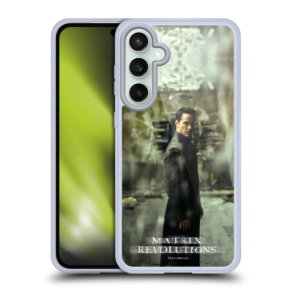The Matrix Revolutions Key Art Neo 2 Soft Gel Case for Samsung Galaxy S23 FE 5G
