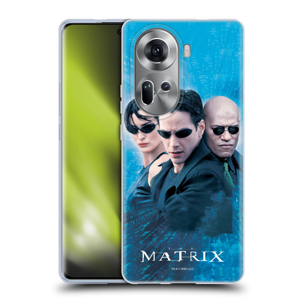 The Matrix Key Art Group 3 Soft Gel Case for OPPO Reno11