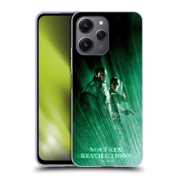 The Matrix Revolutions Key Art Morpheus Trinity Soft Gel Case for Xiaomi Redmi 12