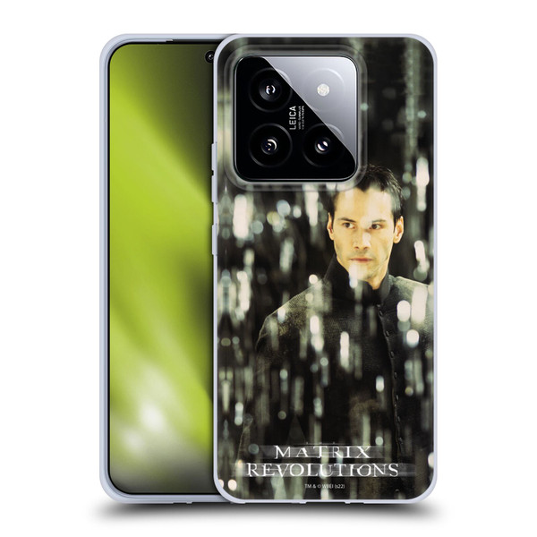 The Matrix Revolutions Key Art Neo 1 Soft Gel Case for Xiaomi 14