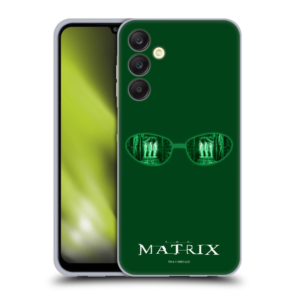 The Matrix Key Art Glass Soft Gel Case for Samsung Galaxy A25 5G
