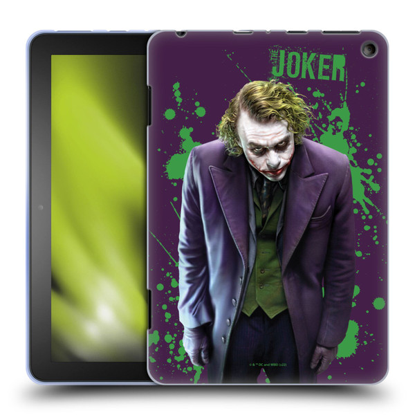 The Dark Knight Graphics Character Art Soft Gel Case for Amazon Fire HD 8/Fire HD 8 Plus 2020