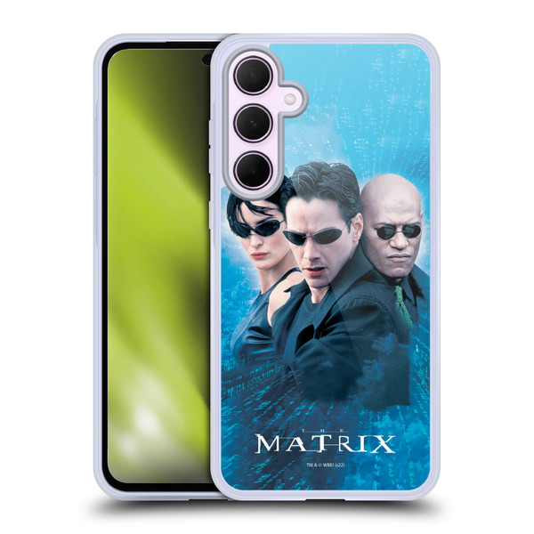 The Matrix Key Art Group 3 Soft Gel Case for Samsung Galaxy A35 5G